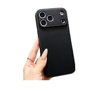 GAOLINGS EU Case for iphone 17pro/promax,Change the phone like 17,Ultra-Thin Slim Protective Cover for Triple Camera Phones, Premium Scratch-Resistant Matte Finish. 50(Black,IPhone17ProMax)
