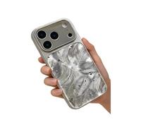 GAOLINGS EU Glitter Feather style for Iphone 17Promax & wrinkle Textured option, case & Lanyard Versions, Anti-Scratch Protection, cute Patterns for apple 17pro max(Feather,IPhone17pro)