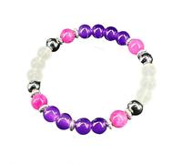 GAOLINGS EU Mixed Natural Stone Beaded Bracelet for Men & Women - Abundance Energy Healing Jewelry, Stretch Wristband with Green Aventurine, Tiger Eye & Citrine Crystals 03(4)