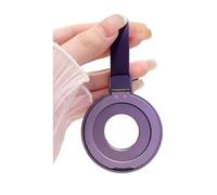GAOLINGS EU Ultra-Thin Magnetic Phone Holder Desktop Lazy Influencer，Magnetic Phone Grip Stand, All-Metal Holder with Elastic Strap, Multi-Angle Foldable Kickstand 04(Purple)