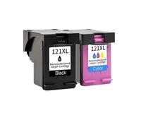GAOLINLINOZ Compatible 121XL Ink Cartridge For H-/P 121 XL For HP121 Deskjet D2563 F4283 F2423 F2483 F2493 F4213 F4275 F4283 F4583 Printer(1Black 1Color)