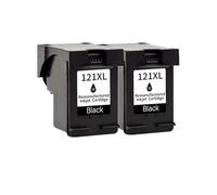 GAOLINLINOZ Compatible 121XL Ink Cartridge For H-/P 121 XL For HP121 Deskjet D2563 F4283 F2423 F2483 F2493 F4213 F4275 F4283 F4583 Printer(2 Black)