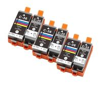 GAOLINLINOZ PGI-35 PGI35 PGI-35BK CLI-36 CLI36 InkJet Ink Cartridge Compatible For C-anon PIXMA IP100 IP110 IP100B TR150 Mini 260 320(3SET)