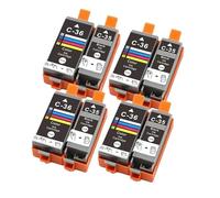 GAOLINLINOZ PGI-35 PGI35 PGI-35BK CLI-36 CLI36 InkJet Ink Cartridge Compatible For C-anon PIXMA IP100 IP110 IP100B TR150 Mini 260 320(4SET)