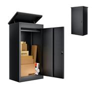 Gaonala Mailbox Parcel Box for Outdoor Use, Extra Large Parcel Boxes with Safe Storage, Waterproof Parcel Boxes for Outdoor Use (53 x 42 x 130 cm)