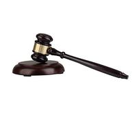 Gaoominy Wooden judge's Gavel Auction Hammer with Sound Block for Attorney Judge Auction Handwork