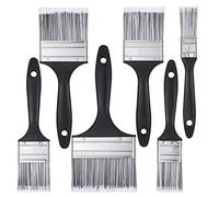 Gaosaili 6pcs Paint Brush Set, Decorating Brushes for Furniture, Wall Painting, with PP Handles and No Loss of Bristle Suitable for All Paints