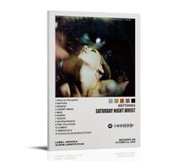 GAOSHI Deftones Poster Saturday Night Wrist Album Cover Posters Poster Wall Art Canvas Gift For Friend Bed Room Living Room Decor Modern Aesthetic08x12inch(20x30cm) Frame-style-1-1