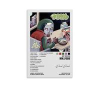 GAOSHI MF Doom Poster Mm Food Album Cover Posters Music Posters Poster Wall Art Canvas Gift For Friend Bed Room Living Room Decor Modern Aesthetic12x18inch(30x45cm) Unframe-style-3