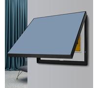 GAOXIAO Decorative Fuse Box Covers Conceal The Electricity Meter, Home Decoration Plastic Electric Meter Box Door Cabinet, Protect Main Power Switch and Decorative Wall Blue 60 x 50cm