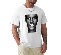 Gaoxin Grace Jones Disco Conan Boomerang Island Life Mens White T-Shirt Top Unisex Tee L