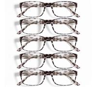 Gaoye 5 pack Reading Glasses Men/Women, Eyeglasses, Blue Light Readers for Men/Women, Computer Eye Glasses, Cheaters