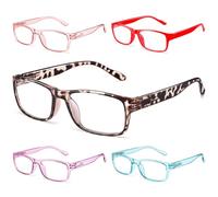 Gaoye 5 pack Reading Glasses Men/Women, Eyeglasses, Blue Light Readers for Men/Women, Computer Eye Glasses, Cheaters