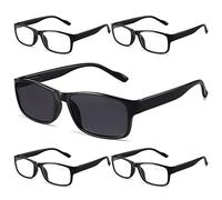 Gaoye 5 pack Reading Glasses Men/Women, Eyeglasses, Blue Light Readers for Men/Women, Computer Eye Glasses, Cheaters