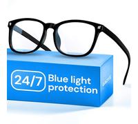 Gaoye Fashion Square Fake Eyeglasses, Eyewear Frames with Anti UV Ray Computer Gaming Glasses, Blue Light Blocking Glasses for Men