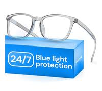 Gaoye Fashion Square Fake Eyeglasses, Eyewear Frames with Anti UV Ray Computer Gaming Glasses, Blue Light Blocking Glasses for Men