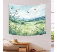 GAOYUCHUN Beautiful Spring Landscape Tapestry Wall Hanging 3D Print Tapestries Décor for Bedroom Living Room Dorm 100cmx150cm
