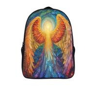 GAOYUCHUN Magnificent Angel Wings School Bags School Backpack for Kid Big Capacity Bookbag Primary School Rucksack Bag for Girls Children Casual Daypack for Teen Girl Backpacks 40x28x16cm