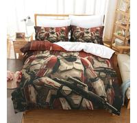 GAOYUCHUN Star Wars 3D Printed Comforter Cover Set Duvet Cover Bedding Set for Kids Teens Boys Room Decor Microfiber Quilt Cover 3 Pcs with Pillow Case Hidden Zipper King(220x240cm)