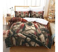 GAOYUCHUN Star Wars Duvet Cover Sets 3 PCS Hotel Quality Quilt Cover Bedding Bed Covers with Pillowcases with Zipper Closure Ultra Soft Anti Allergic Microfiber Super King(260x220cm)