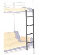 GAOzhenq Metal Gray Twin Loft Bed Ladder with Hooks, Modern RV Bunk Bed Ladder for Smaller Kids Teens Daughter Son, 45"/51"/55"/59" Tall (Size : 1.3m/4.2ft)