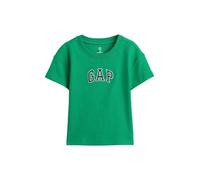 GAP - Baby Boys' Short Sleeve Logo T-Shirt, Gallant Green, 3T