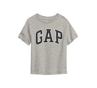 GAP Baby Boys' V-New Arch Screen T-Shirt, Light Heather Grey, S