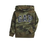 GAP Boy's Logo Hoodie Hooded Sweatshirt, Camouflage, L