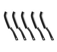 Gap Cleaning Brush, Crevice Gap Cleaning Brush, Hard-Bristle Tiny Window Door Track Groove Gap Cleaning Scrub Brush, Cleaning Brushes For Home Kitchen Bathroom (Color : Black5pcs)