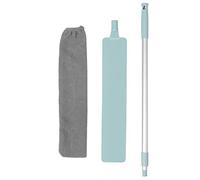 Gap Dust Cleaner, Under Fridge Cleaning Tool, PP Aluminum Rod Gap Cleaning Brush with Long Handle, Fine Fiber Cloth Cover Gap Cleaning Brush Flexible Long Handle Dust Cleaning Brush