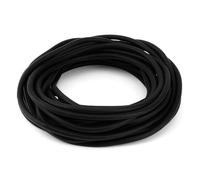 Gap Filler Backer Rod 6mm x 15m Black Rubber Closed-Cell Foam Seal Strip for Patio Slabs, Floorboards, Window Door Trim Flexible, Expanding, Weather Stripping, Joint Filler, Mildewproof Foam