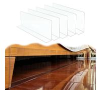 Gap Filler，，Under Bed Blocker for Pets - Adjustable Gap Stopper for Stairs & Couches, Cuttable Floor Protector for Wood, Tile & Marble - 80x15 cm (32x5.9 in)