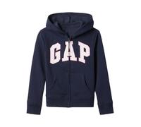 GAP Girls' Logo Hoodie Hooded Full Zip Sweatshirt, Tapestry Navy, XL