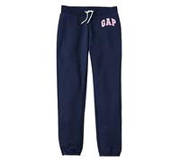 GAP Girls' Logo Pull-on Jogger Sweatpants Pants, Elysian Blue, M