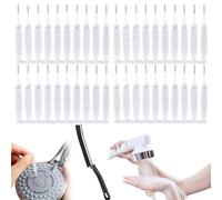 Gap Hole Anti-Clogging Cleaning Brush, Anti Clogging Cleaning Brush, Hailoyearn Shower Head Cleaning Brush, Hailoyearn Shower Head Brush, Suitable for Holes Larger Than 0.7mm in Diameter (40pcs)
