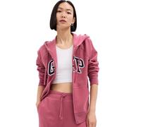 GAP Logo Hoodie Hooded Pull-on Sweatshirt Sweatshirt for Women, Dry Rose 18-1725 Tcx, XS
