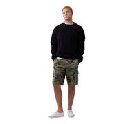 GAP Men's 11" Cargo Short, Green Camo, 36