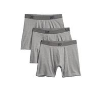 GAP Men's 3-Pack Boxer Brief Underpants Underwear, Heather Grey, M