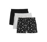 GAP Men's 3-Pack Boxers, True Black Multi 1, S