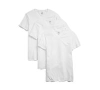 GAP Men's 3-Pack V-Neck Tee T-Shirt, Optic White, Large