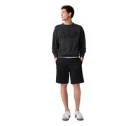 GAP Men's 9" Essential Shorts, True Black, 34