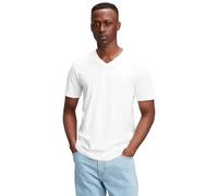 GAP Men's Classic V-Neck T-Shirt, Optic White 3, M