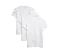 GAP Mens Crew Neck T-Shirt (3-Pack) Base Layer Top, Optic White, Medium US, Optic White, M