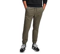 GAP Men's Essential Jogger Pant Sweatpants, Black Moss, Large