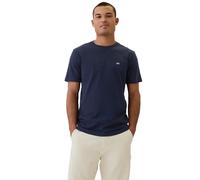 GAP Men's Everyday Soft Micro Logo Crewneck T-Shirt, Tapestry Navy, Large