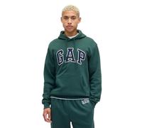 GAP Men's Logo Fleece Hoodie Hooded Sweatshirt, Deep Hunter 505, L