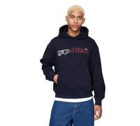 GAP Men's Logo Fleece Hoodie, Navy Uniform, XL