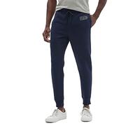 Gap Men's Logo Fleece Joggers Sweatpants, Tapestry Navy, Medium