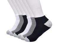 GAP Men's Original Core Low Cut, 6-Pack Adult Socks, Soft & Stretchy, Comfortable, Navy Uniform (6-pack), One Size