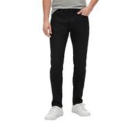 GAP Men's Slim Taper Fit Denim Jeans, Washed Black, 36W x 32L